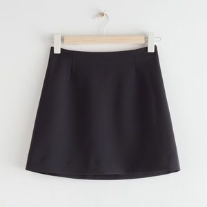 & other stories straight mini skirt
